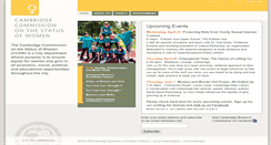 Desktop Screenshot of cambridgewomenscommission.org